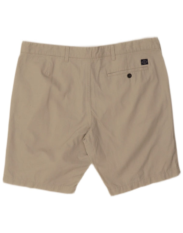 Pantaloncini chino da uomo Marks & Spencer W38 XL in cotone beige