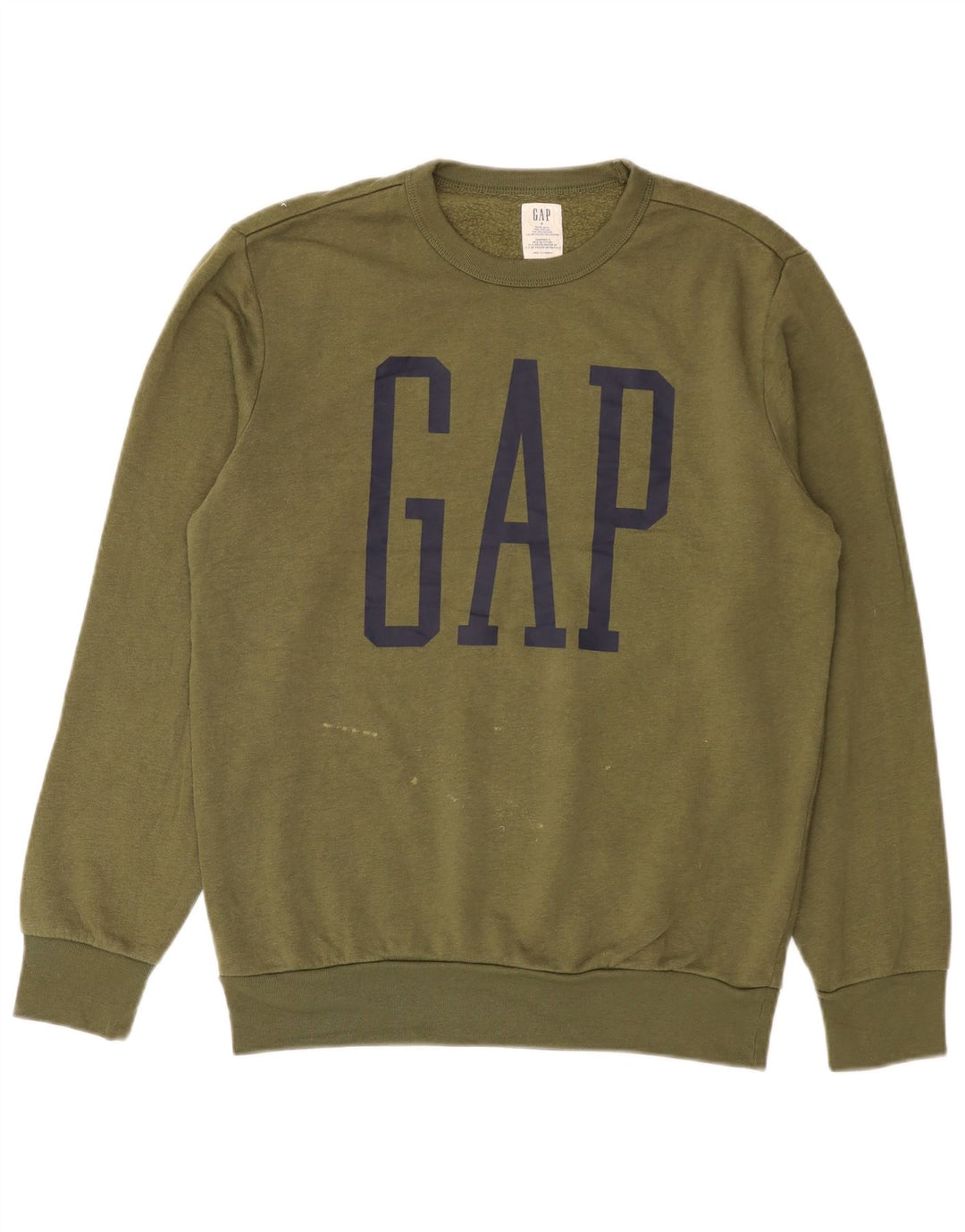 Gap Felpa grafica da uomo Maglione piccolo cotone kaki