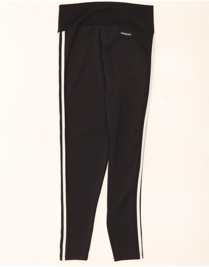 Leggings Adidas Aeroready da donna UK 12/14 Medio Nero