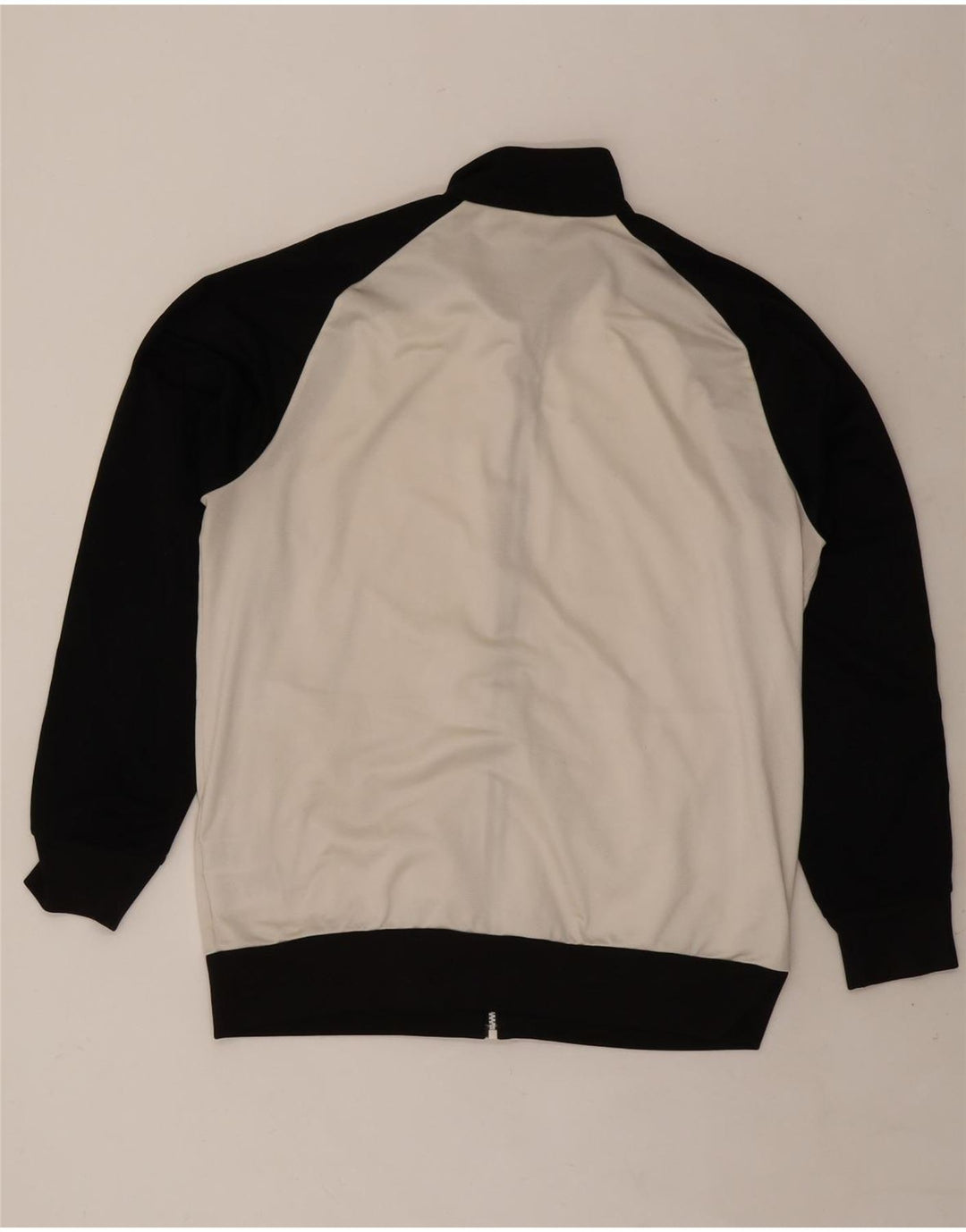 Giacca da tuta da uomo Adidas UK 46/48 XL Poliestere bianco