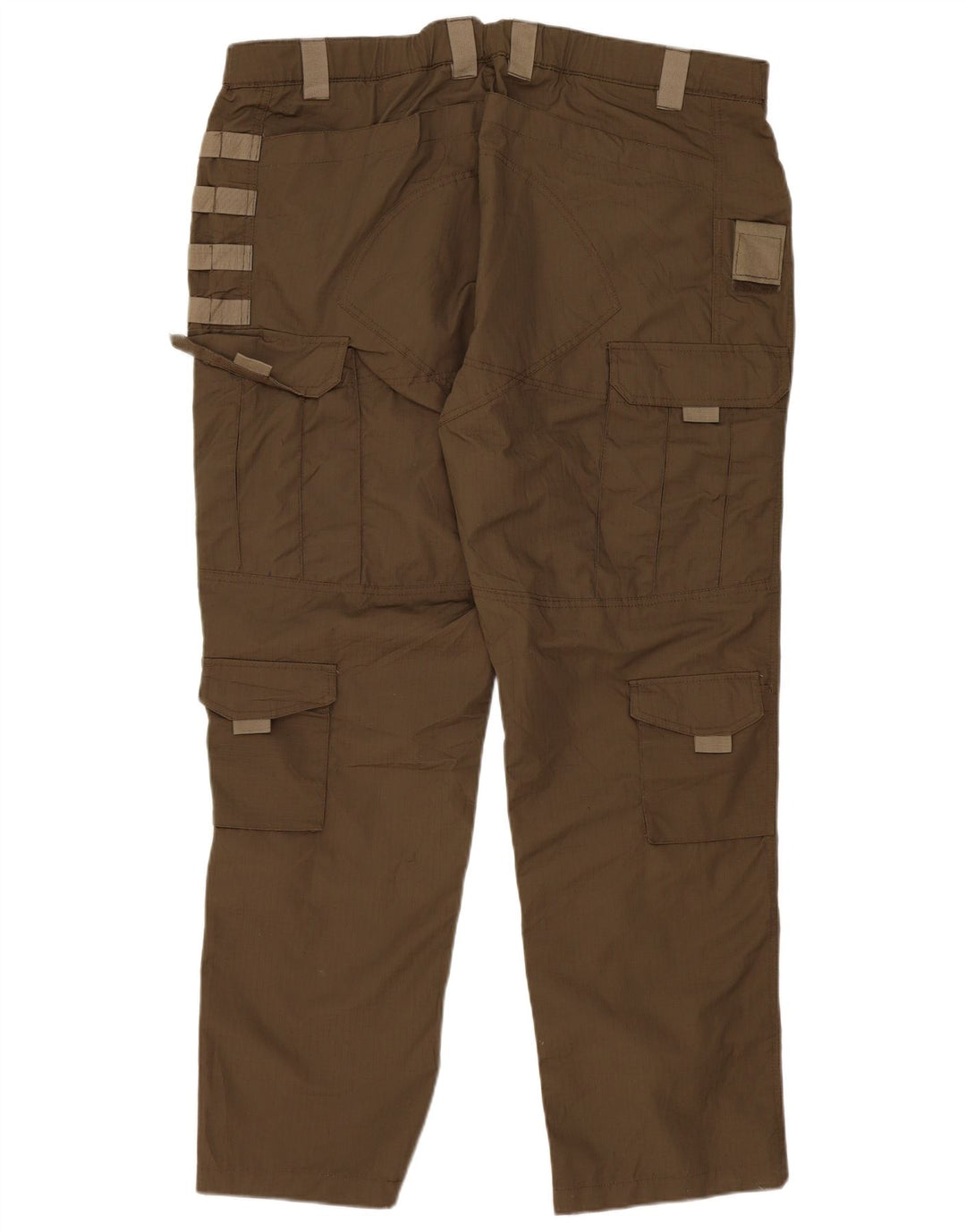 Pantaloni cargo slim da uomo Free Soldier W42 L33 poliestere kaki