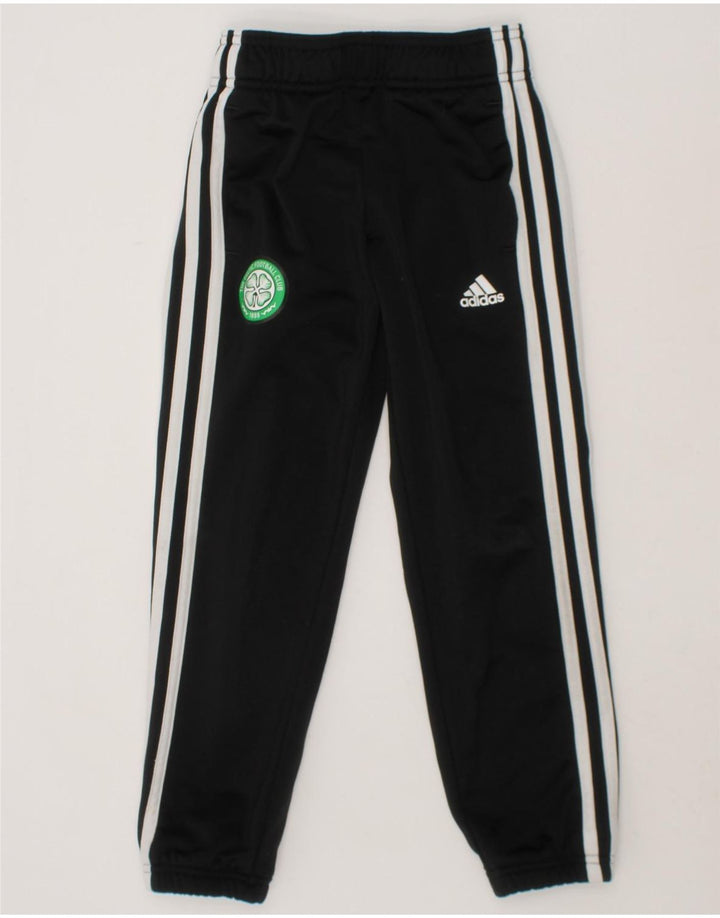 ADIDAS Boys Tracksuit Trousers Joggers 5-6 Years  Black Vintage Adidas and Second-Hand Adidas from Messina Hembry 
