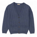 Marks & Spencer Mens St. Michael Cardigan Maglione XL Blu Navy Acrilico