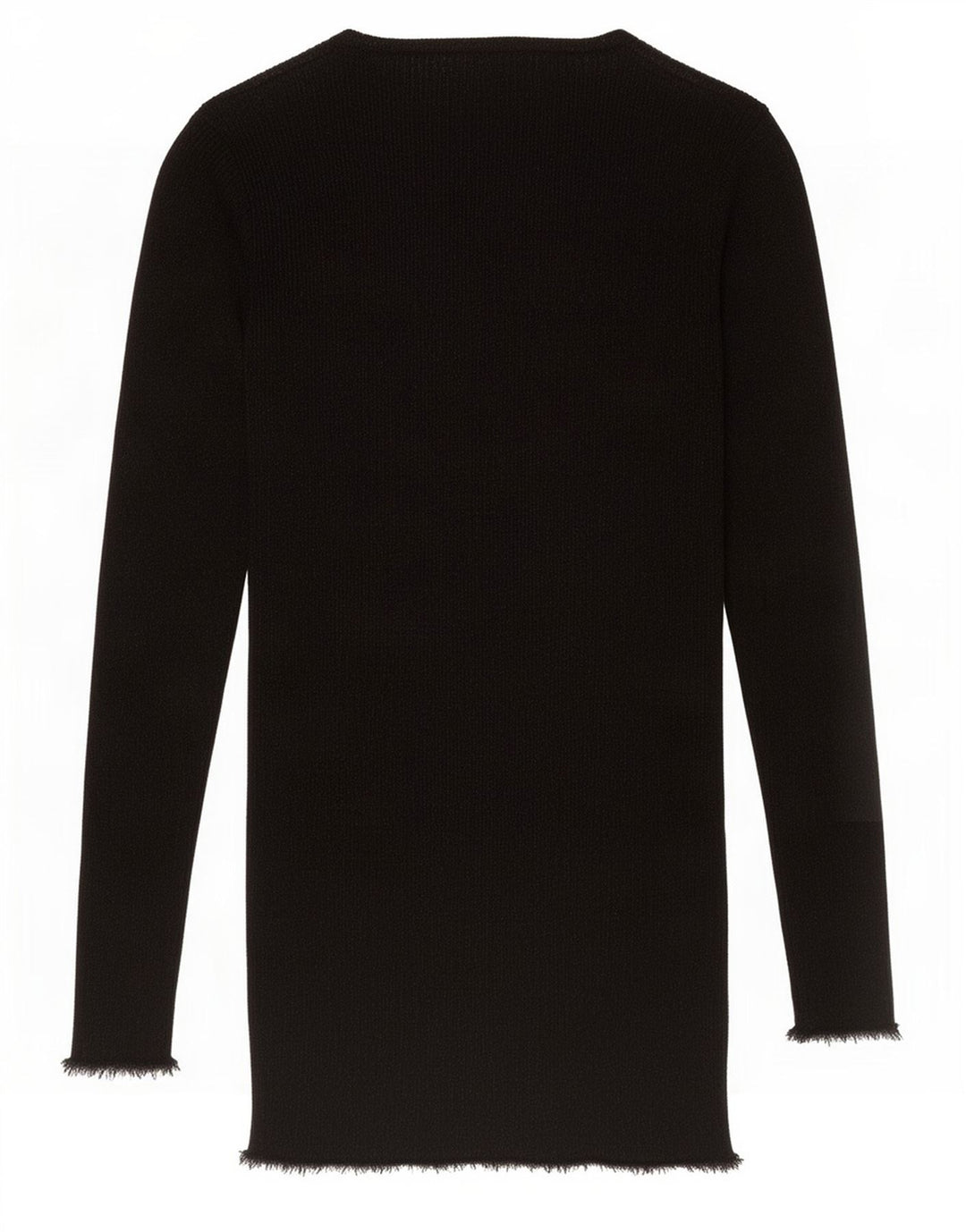 Top Zara da donna a maniche lunghe UK 12 medio nero screziato