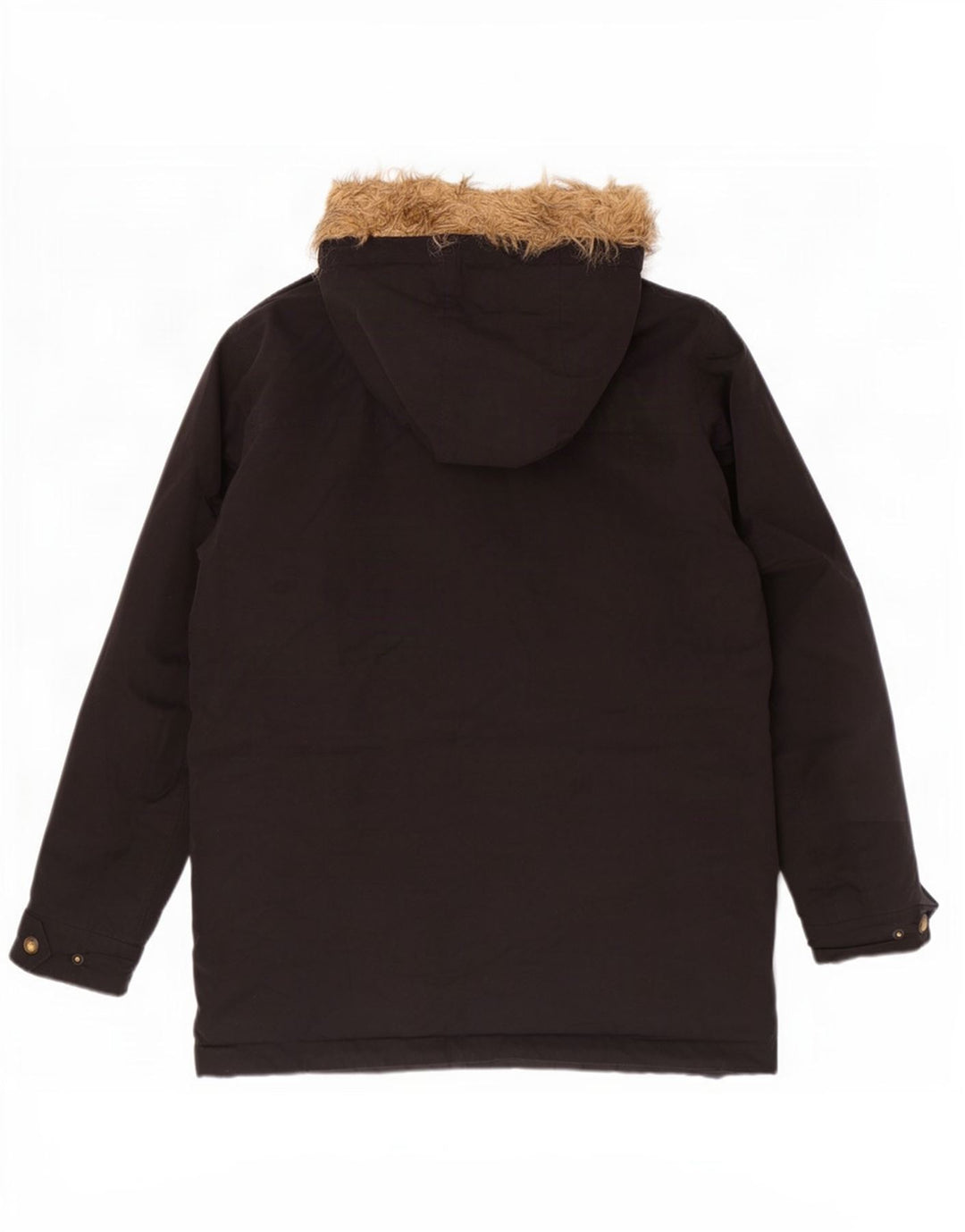 Giacca parka con cappuccio da uomo Jack & Jones UK 38 poliestere nero medio