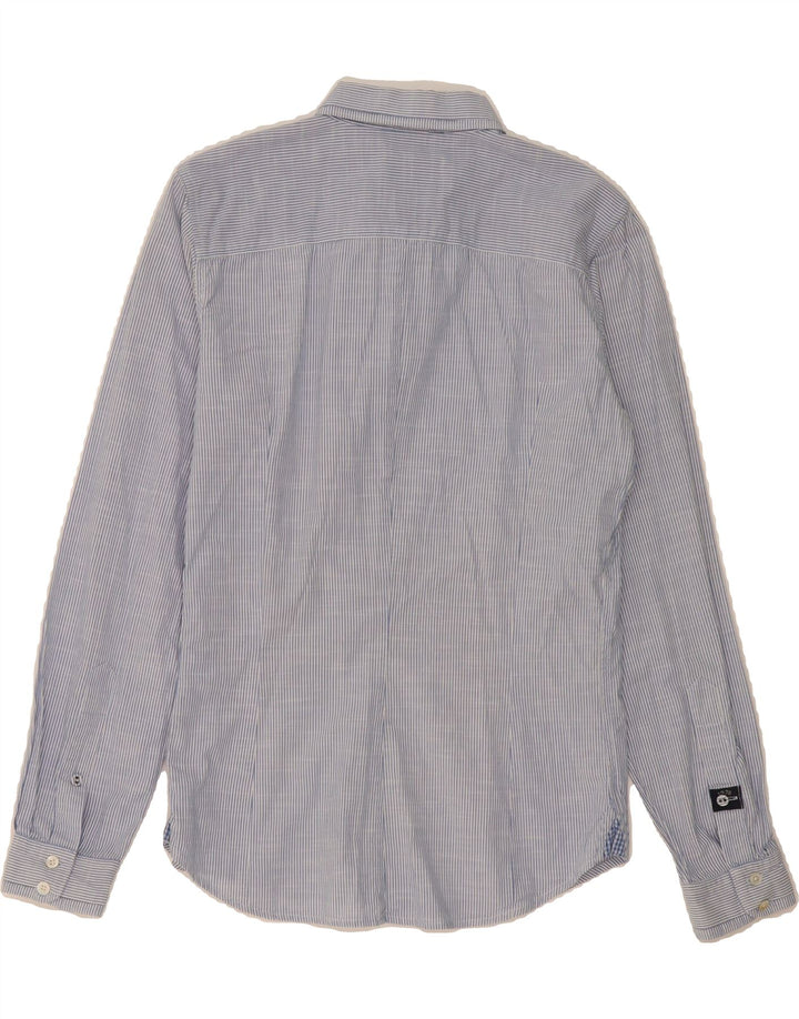 DIESEL Mens Slim Fit Shirt Medium Blue Pinstripe Vintage Diesel and Second-Hand Diesel from Messina Hembry 