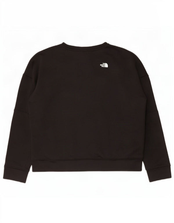 Felpa grafica da donna The North Face Jumper UK 16 Large Nero Poliestere