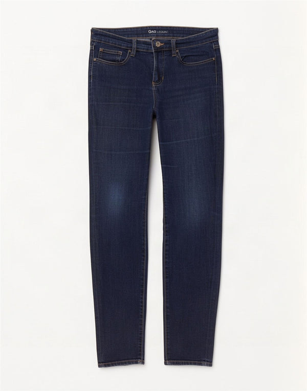 Jeans skinny legging da donna Gap W30 L29 cotone blu navy