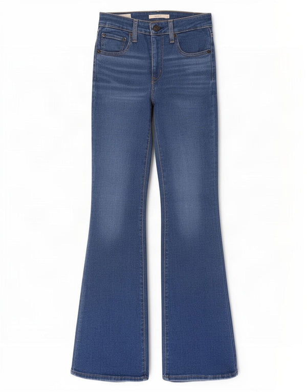 Levi's Donna 726 Jeans svasati W27 L32 Cotone blu