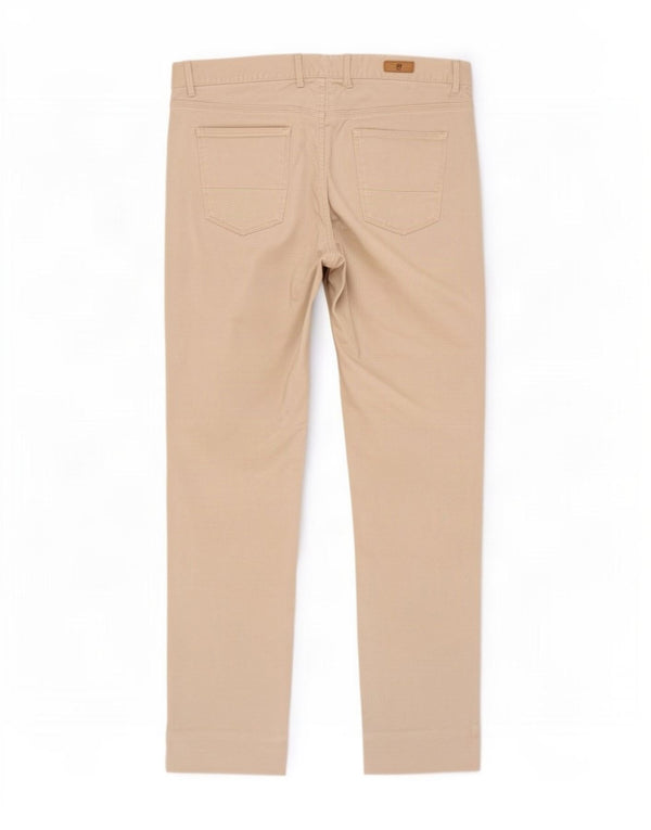 Pantaloni casual da uomo Massimo Dutti EU 42 Large W32 L30 Beige geometrico