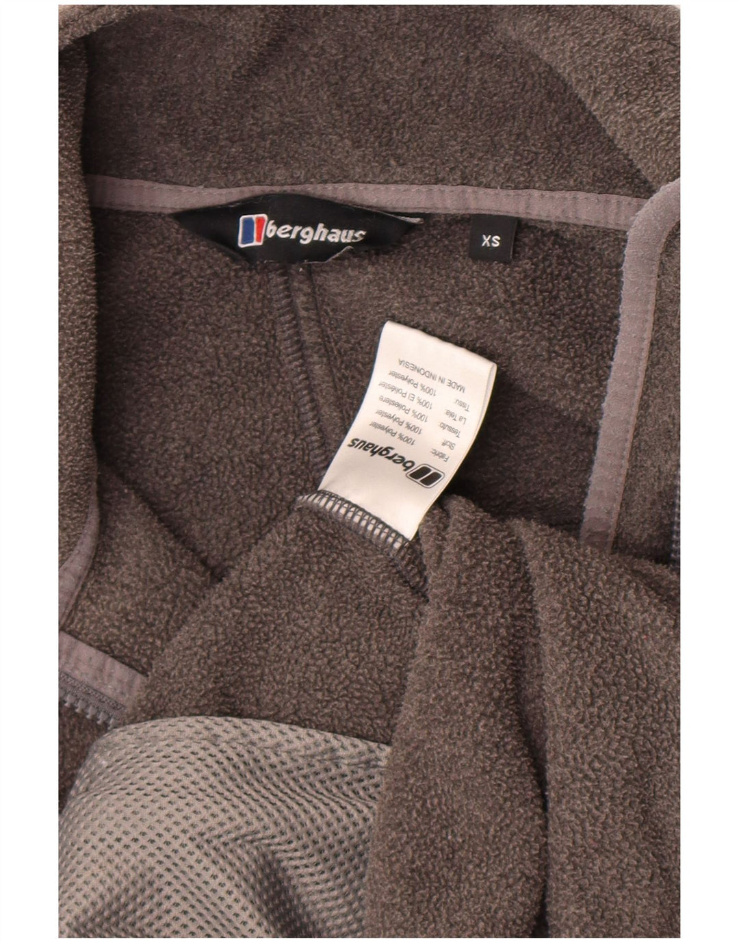 Giacca in pile da uomo Berghaus UK 36 XS poliestere grigio