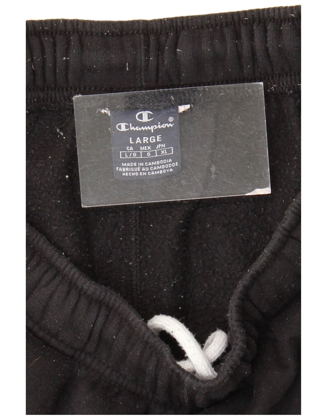 Pantaloni da tuta da uomo Champion Large neri