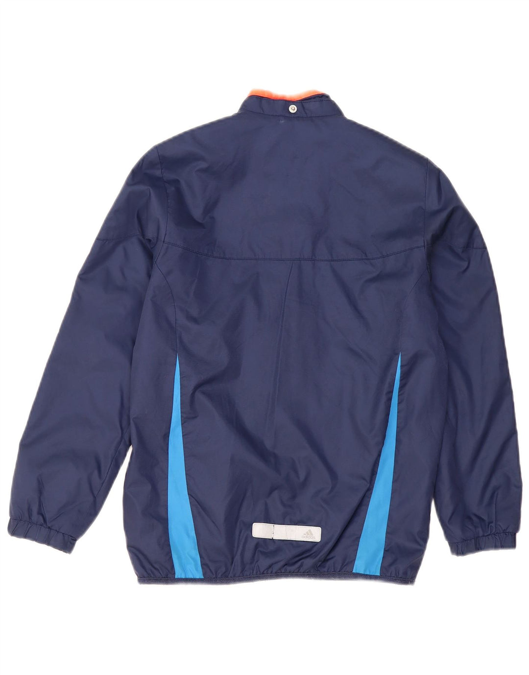 Giacca a vento Adidas da ragazzo 11-12 anni in poliammide color block blu navy