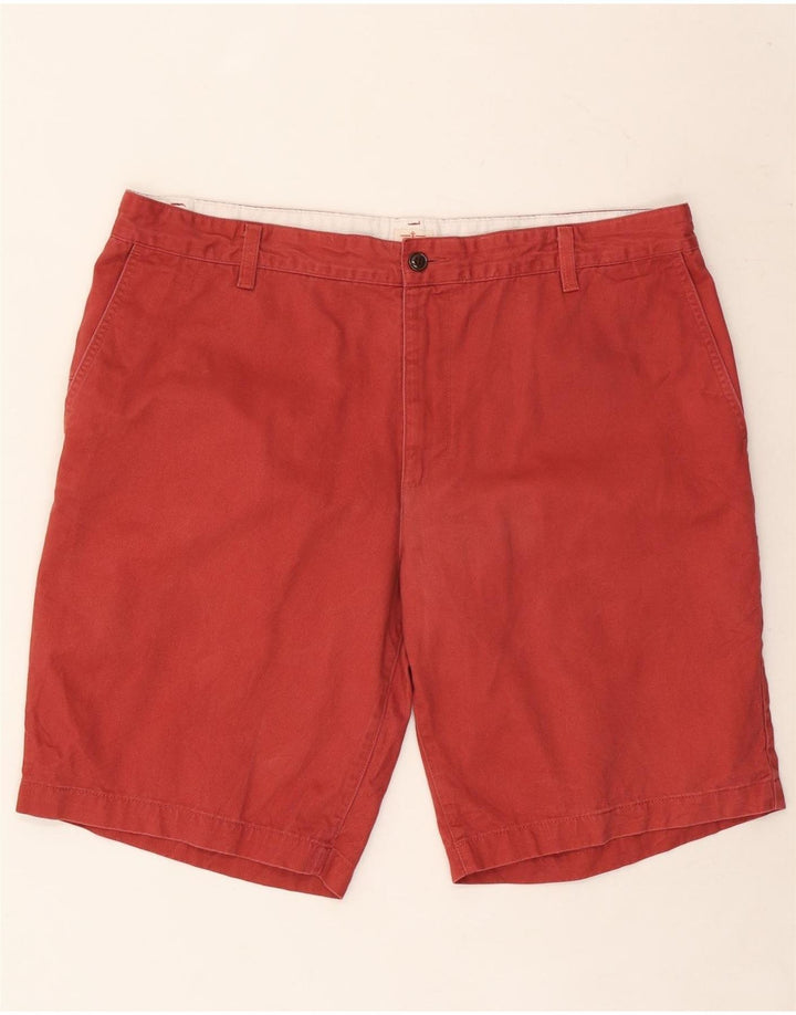 DOCKERS Pantaloncini cargo da uomo W38 XL Cotone rosso