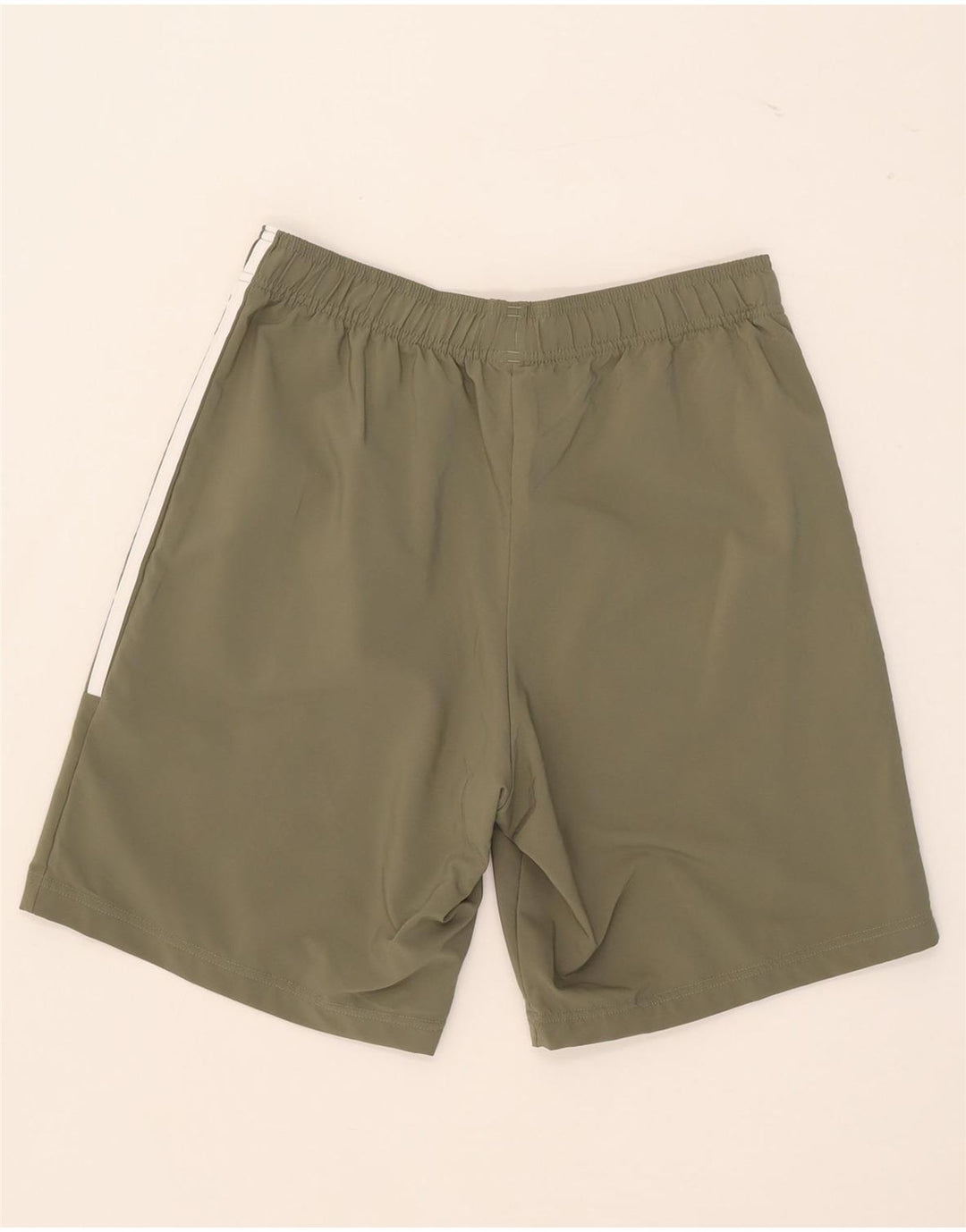 Pantaloncini sportivi Adidas da uomo medio poliestere kaki