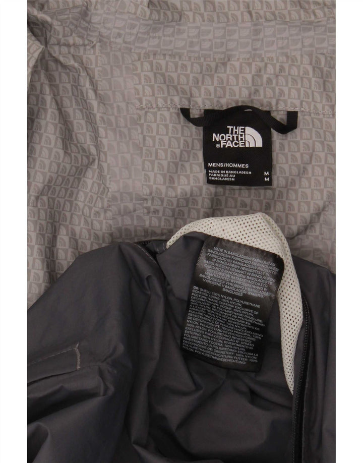 Giacca antipioggia da uomo con cappuccio The North Face UK 38 Nylon grigio medio