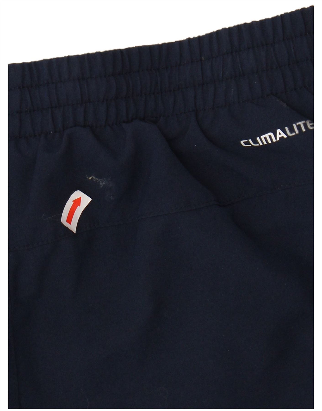 Pantaloncini sportivi ADIDAS Climalite da uomo piccoli in poliestere blu navy