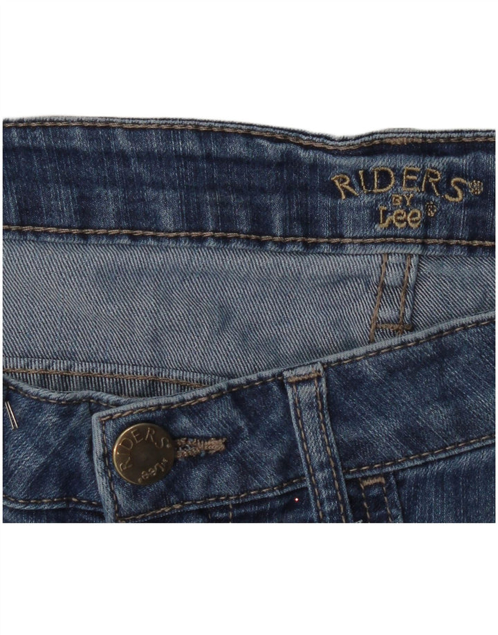 Jeans Lee Riders Capri da donna W34 L18 Blu