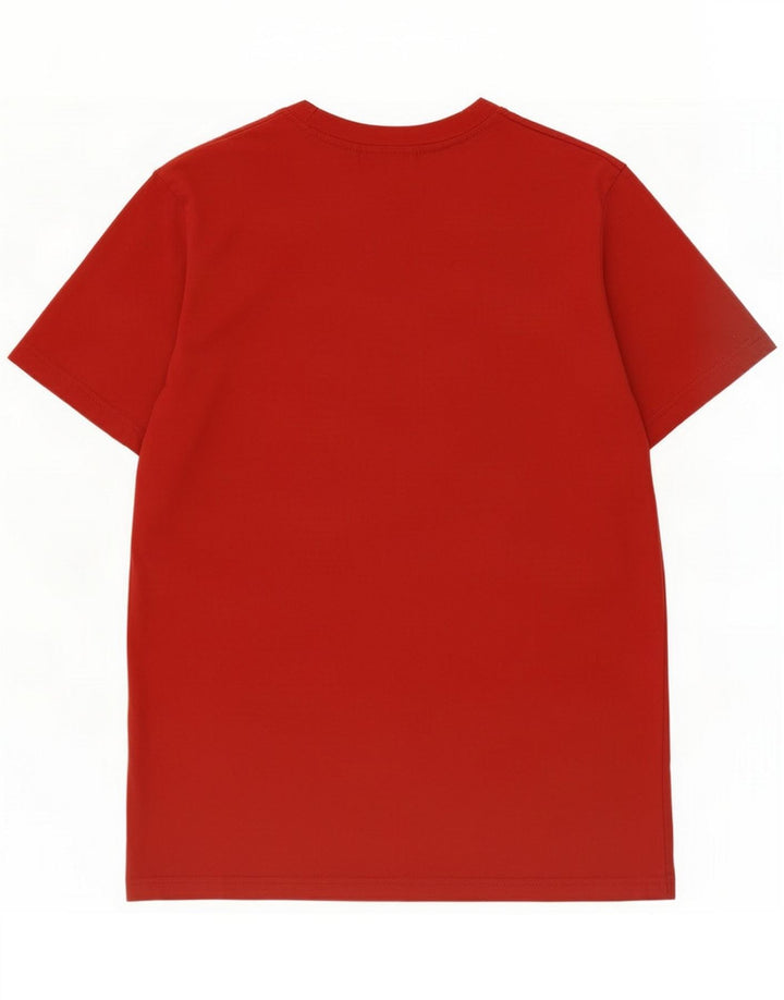 Kangaroo Poo T-shirt grafica da uomo di colore rosso medio