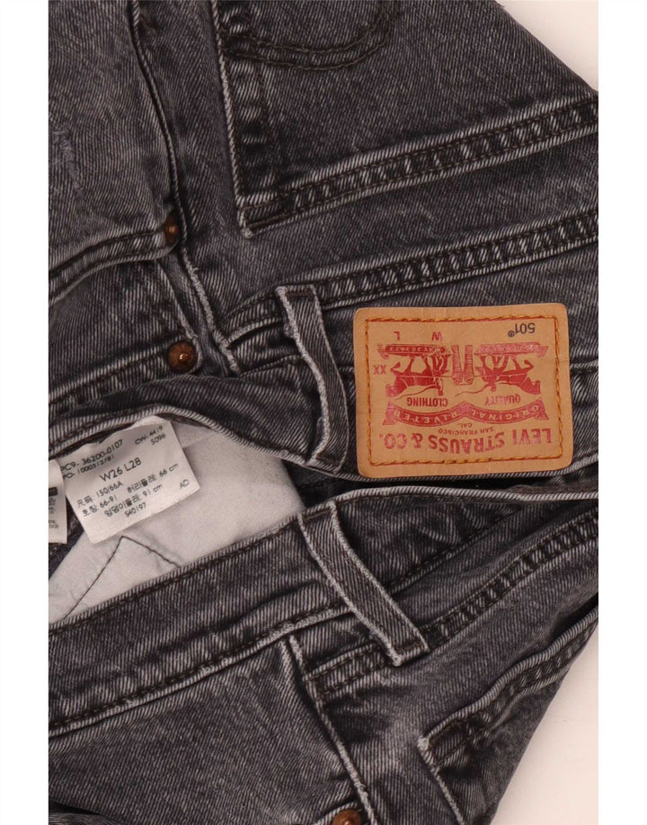 Jeans dritti Levi's 501 da donna W26 L28 Grigi