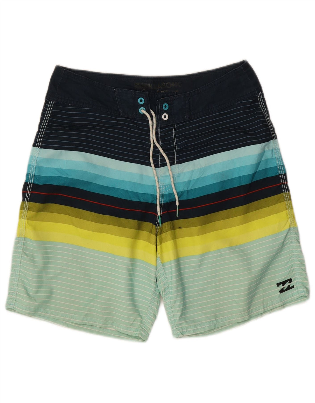 Pantaloncini da bagno per ragazzi Billabong 15-16 anni Poliestere a righe multicolore