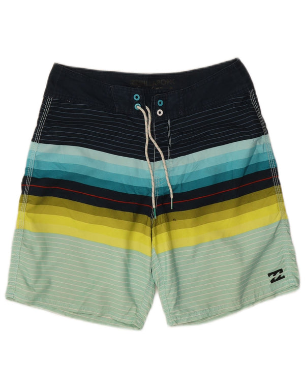 Pantaloncini da bagno per ragazzi Billabong 15-16 anni Poliestere a righe multicolore