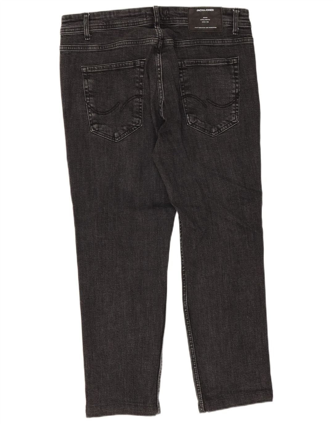 Jeans corti da uomo Jack & Jones W34 L25 Grigi