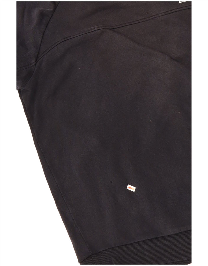 ADIDAS Mens Sweatshirt Jumper XL Black Cotton