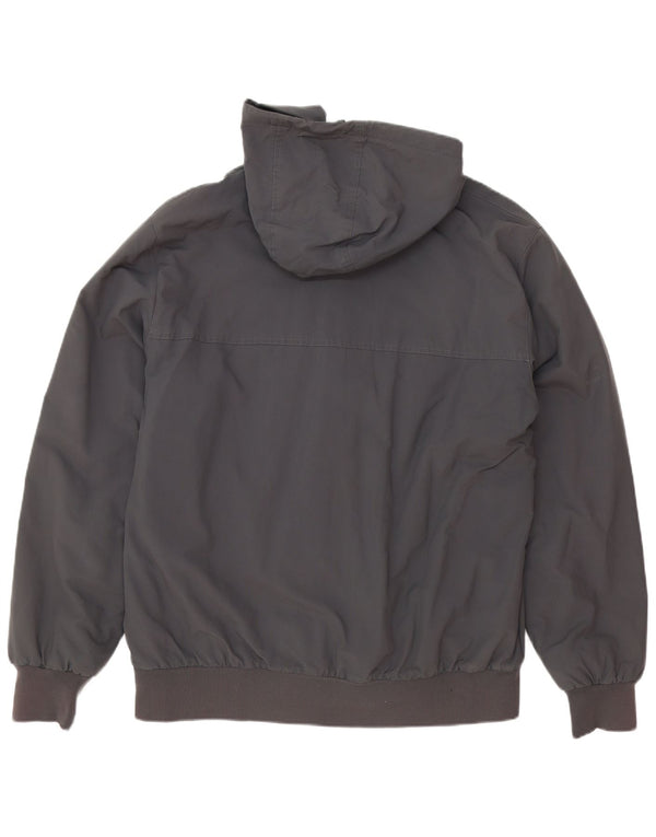 Giubbotto bomber con cappuccio da uomo Carhartt UK 42 XL nylon grigio