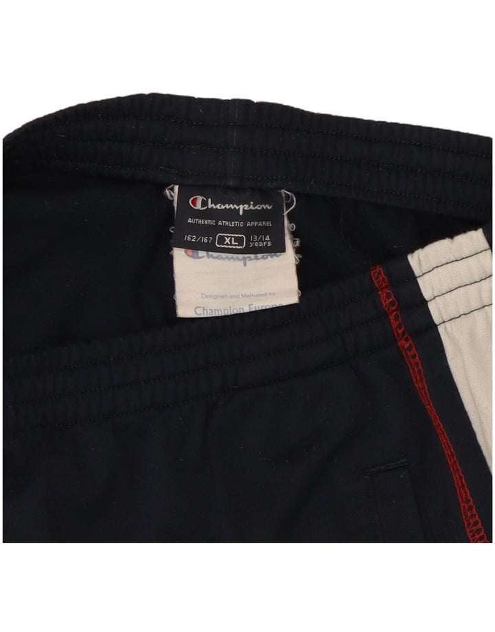 Pantaloni da tuta da ragazzo Champion 13-14 anni XL Poliestere blu navy