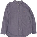 Gant Camicia da uomo vestibilità regolare taglia 45/46 2XL cotone blu