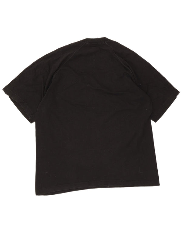 T-shirt grafica Champion USA da uomo, grande, nera