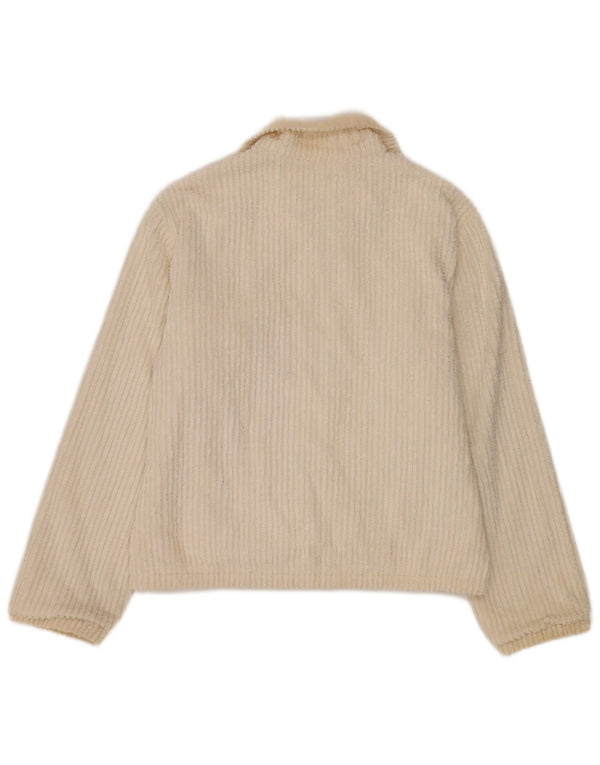 Giacca in pile reversibile da donna Belfe IT 46 Large Beige