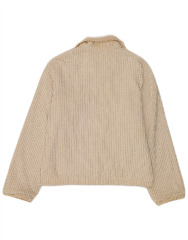 Giacca in pile reversibile da donna Belfe IT 46 Large Beige