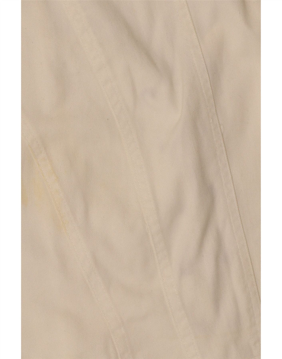 Abito vintage in denim senza maniche da donna UK 12 bianco medio