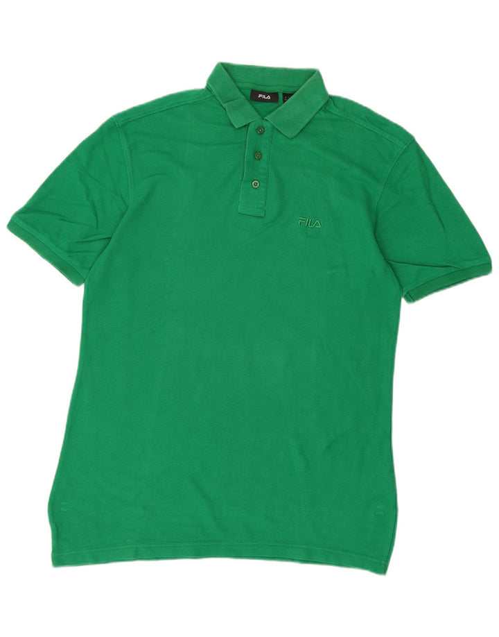 Polo Uomo FILA Large Verde Cotone