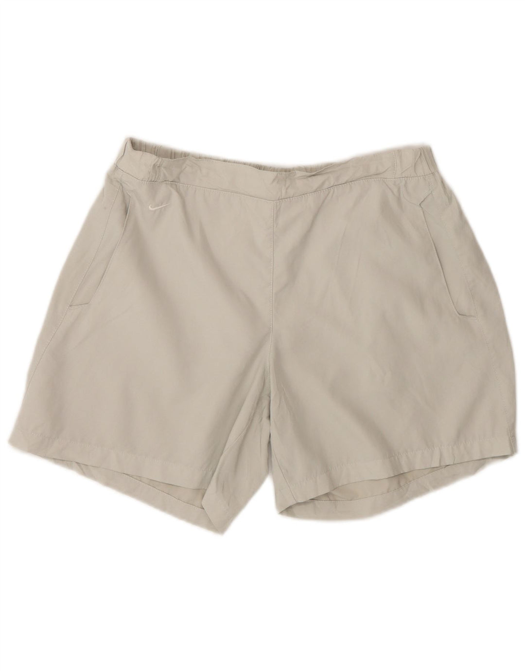 Pantaloncini sportivi Nike da donna UK 8/10 piccoli poliestere grigio