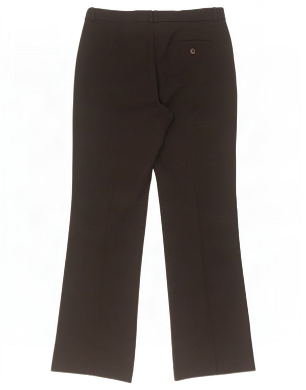 Marks & Spencer Womens Bootcut Suit Trousers UK 10 Small W31 L30 Black