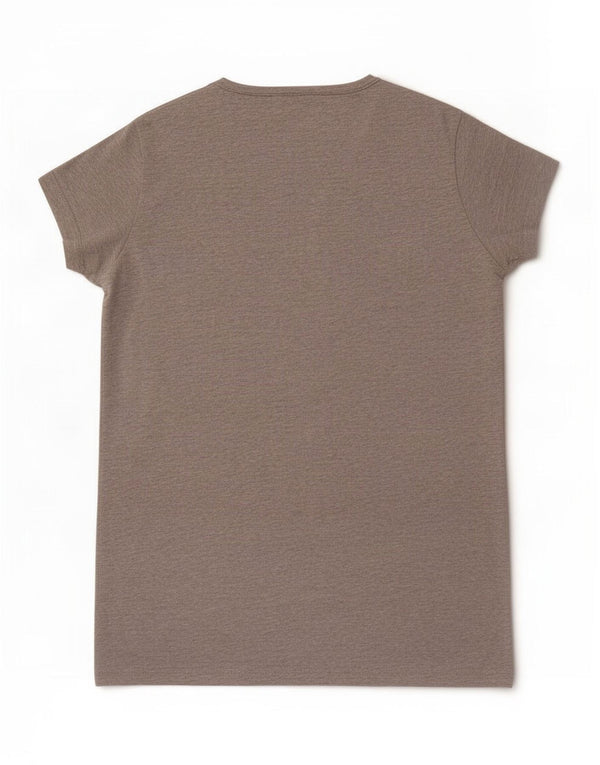 Calvin Klein Jeans Womens Graphic T-Shirt Top UK 12 Medium Grey