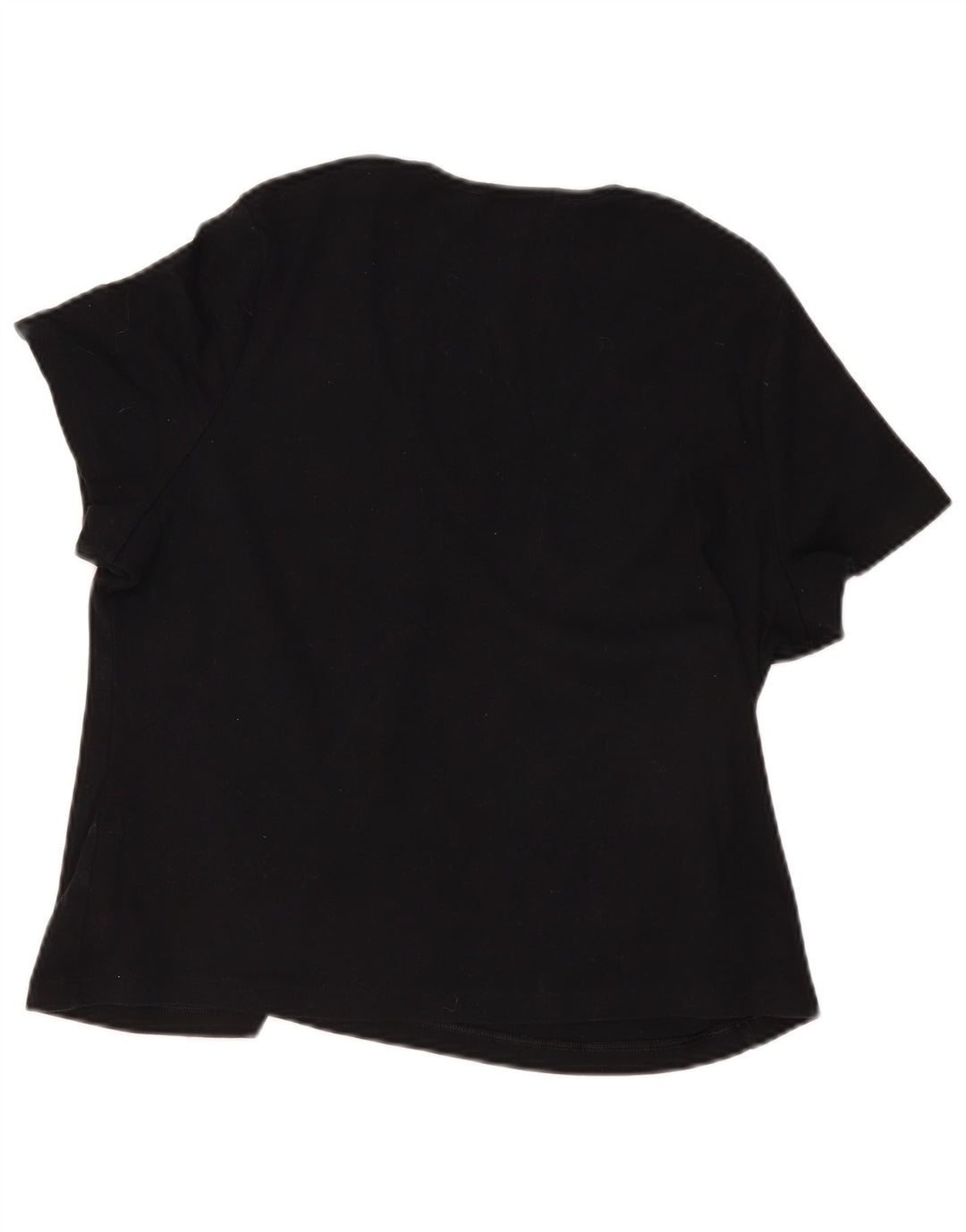 Top camicetta da donna Marks & Spencer UK 22 3XL cotone nero