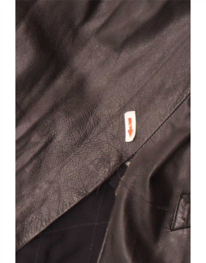 Conbipel Giacca in pelle da donna IT 44 Medium Nero