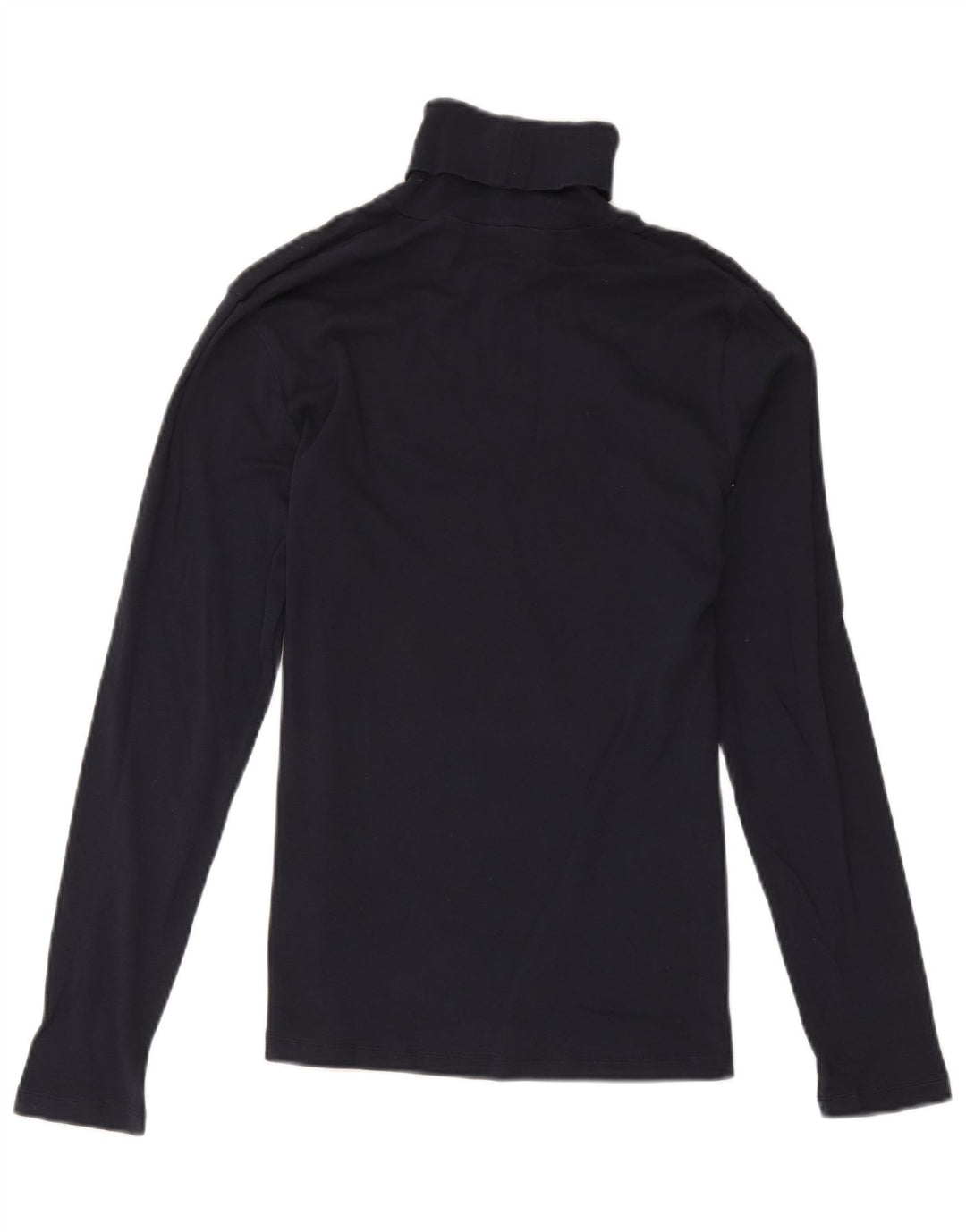 Marc O'Polo Top da uomo a maniche lunghe in cotone blu navy medio