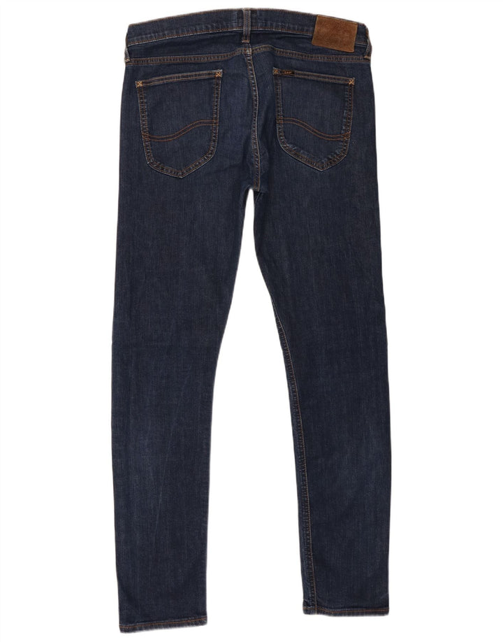 Jeans slim da uomo Lee W33 L32 in cotone blu