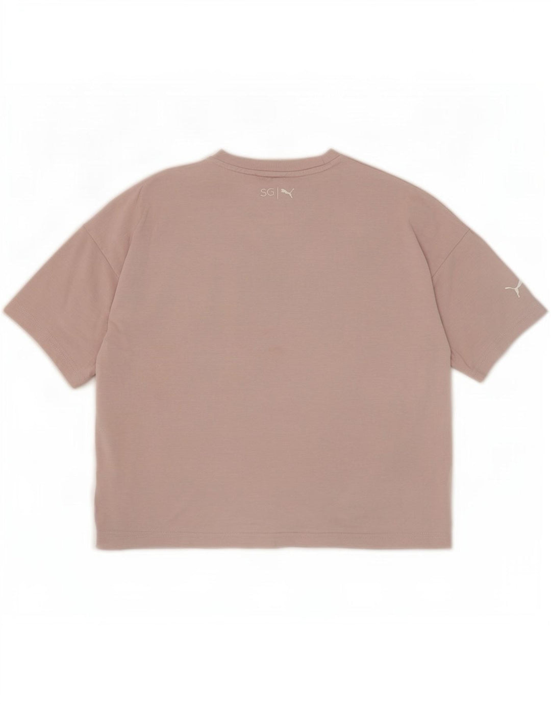 T-shirt grafica oversize Puma Selena da donna UK 12 Grigio medio