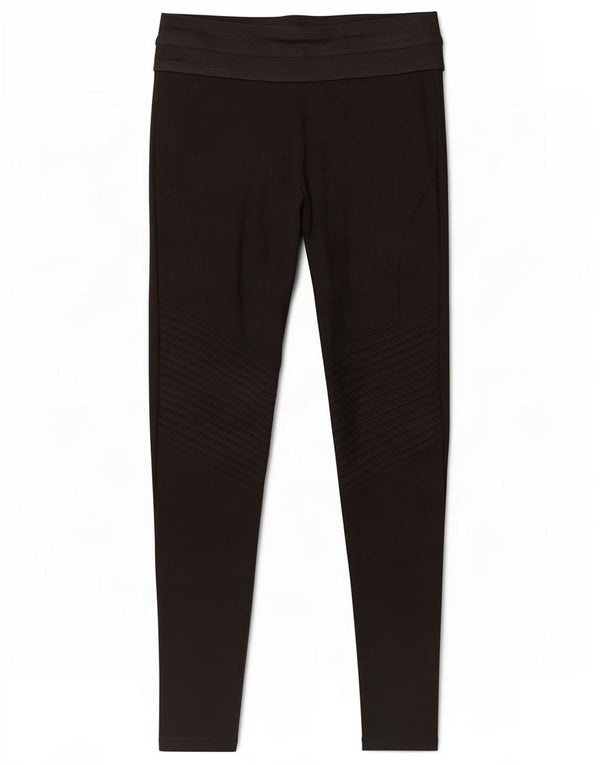 Leggings Zara da donna UK 8 Small in viscosa nera