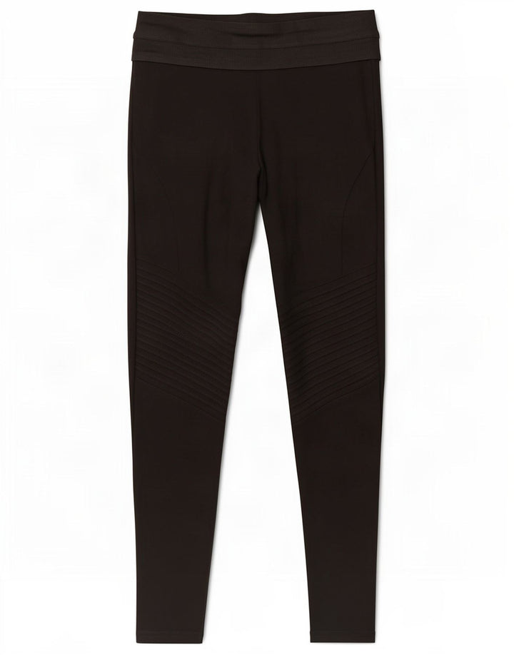Leggings Zara da donna UK 8 Small in viscosa nera