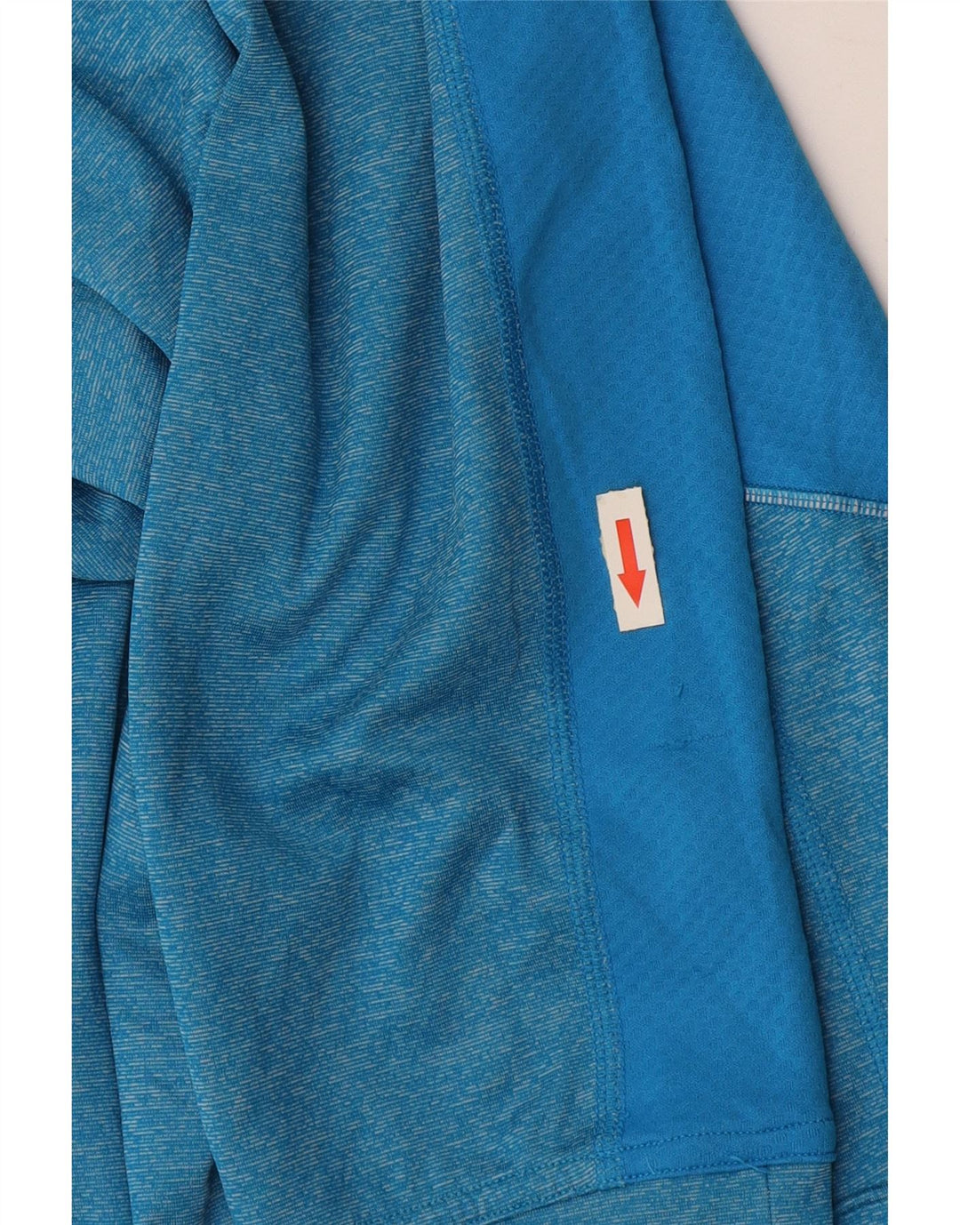 Maglia da ginnastica PUMA da uomo con zip e collo XL in poliestere blu