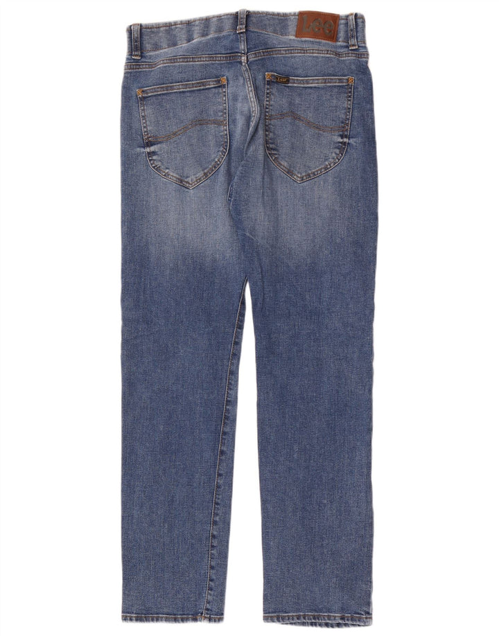 Jeans dritti slim da uomo Lee W32 L32 cotone blu