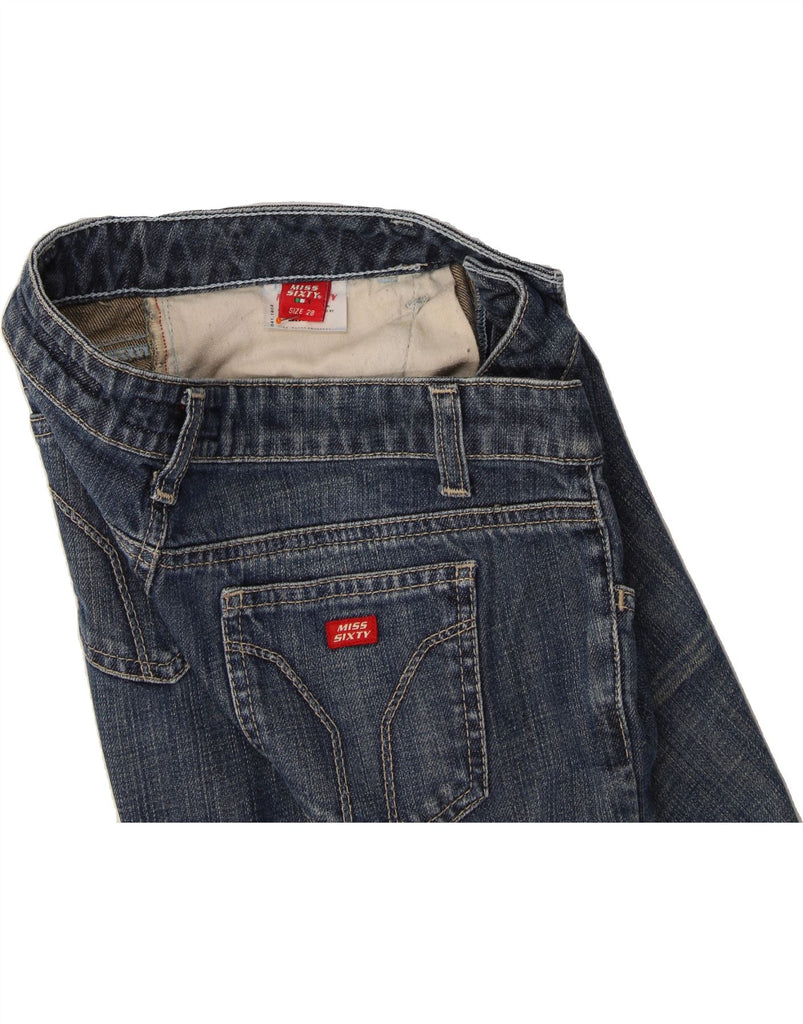 MISS SIXTY Womens Denim Shorts W28 Medium Blue Cotton Vintage Miss Sixty and Second-Hand Miss Sixty from Messina Hembry 