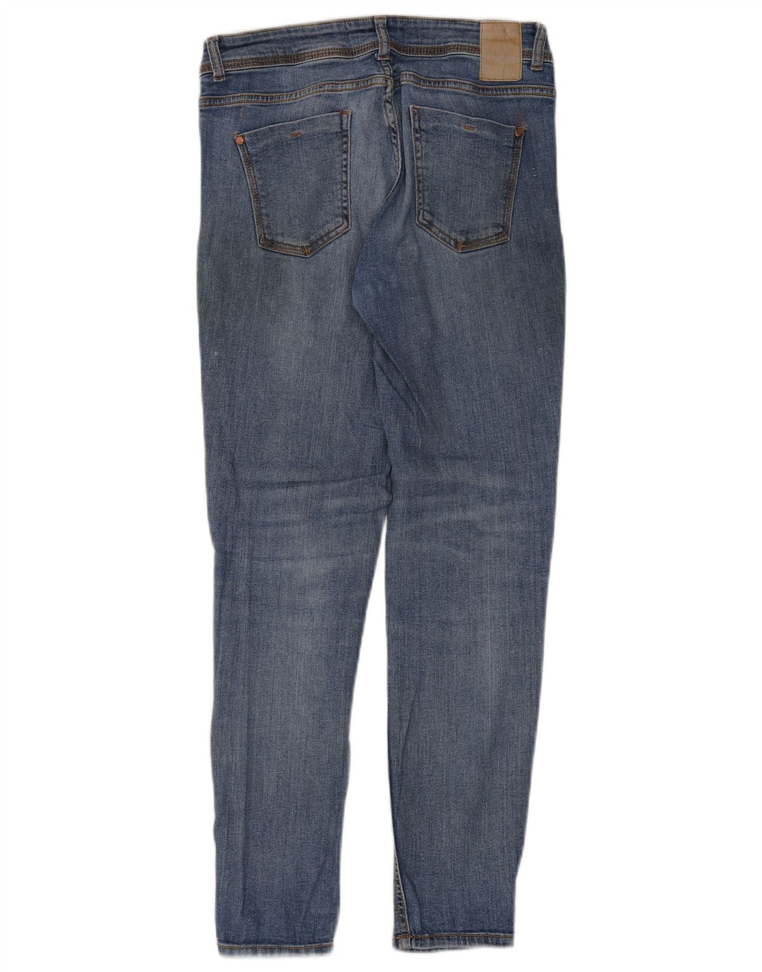 Jeans slim da donna ZARA EU 38 piccoli W28 L30 blu